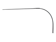Tubo guida per cavo apertura cofano. Porsche 911 63-89 - 91150218100, 91150218100, 91150218100GRV - 1670750200