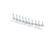 Juego de tornillos de fijación para reposabrazos. Porsche 911 1969-73 - N0120072, 90002700403, N0147612, 90011912901, N0147652, PCG014765 - TRP11.1.143