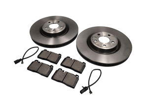 Front brakes disc Ø:345mm & brake pads package Porsche Macan 2.0L upto 29/11/2016 - 95B615301M, 8R0698151H, 95B907253A