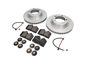 Front Brake pads and brake disc package Porsche 968 Zimmermann - 95135104103, 94461236502, 96435109601, 96435109602, 96435193903