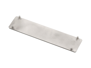 Plaque de montage pour le lettrage. Porsche 911 1970-77 - 91155910700, 91155901502, 91155901503