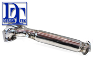 Pré-silencieux d'échappement Sports DesignTek. Porsche 911 1975-89 - 93011118301, 93011118303