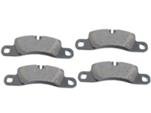 Brake pads Rear. Porsche 991 Carrera 2/2S/4/4S/GTS (PCCB), Cayenne 955 (PCCB) - 95535293970, P 65 029, P65029, 97035294903
