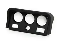 Dash instrument cover, Black. Porsche 924 / 944 - 477857977B1DB, 477857977B, 477857977C, 477857977B01C