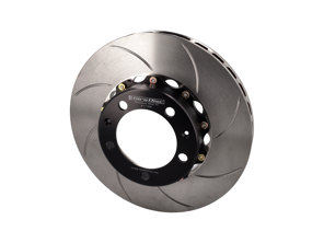 Remschijf / rotor met sleuf 2-delig VOOR Porsche 993 Turbo