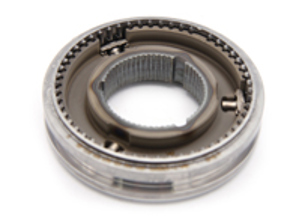 Buje sincronizador con collarín de bloqueo, 1ª - 2ª marcha. Porsche 986 Boxster / 987.1 Boxster / 987C.1 Caimán - 01X311239B, 01X311239C