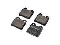 Brake pads, Rear. Porsche 356C / 911 1965-68 - P 06 001, P06001, 91135293901, 91135293902