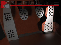 Impugnatura in gomma per pedale dell'acceleratore Rennline. Porsche 944/924/968/996/997/Boxster/Cayman/991/Panamera - P71, P71