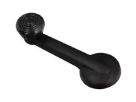 Fenstergriff, Zink, Schwarz. Porsche 914 - 111837581J, 1138375813 - 8188300200