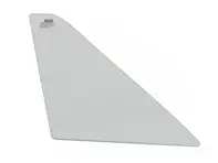 1/4-Fensterglas vorne, grün getönt. Porsche 911/912 65-73 TARGA - 91154250440, 91154250340