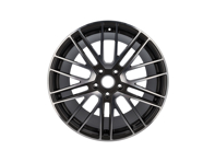 Cerchio 911 turbo design da 21" finitura titanio Posteriore 11,5J x 21 ET69. Porsche 971.2 Panamera - 971601025ANOC6