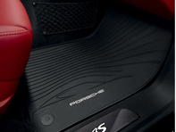 Rubber Floor Mats. Porsche 970 Panamera MKII  2014>> - LHD Cars - 97004480010