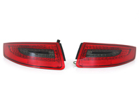 Indicatore di direzione posteriore fumè/rosso V2 con lampadine LED per Porsche 997