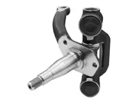 Front steering knuckle with mounting bar. Porsche 356B - 69534104300, 69534104400, 64434165100, 64434165200, 69534199300, 35641446, 644341007 X, 644341008 X - 1641400378, 1641400388