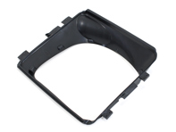 Front bumper air duct for radiator. Porsche 95B.1 Macan - 95B117340, 95B117339, 95B117339B
