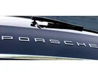 'PORSCHE' - Insignia trasera cromada para Porsche 970 Panamera - 97055923500, 97055923501