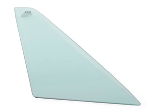 Vetro della finestra anteriore 1/4, tinta verde. Porsche 911/912 65-73 TARGA - 91154250341, 91154250441