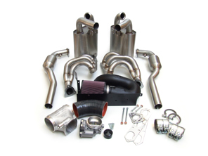 Uitlaat Pakket + Plenum 82mm Gasklephuis + Inductie Kit Porsche 996 C2 / C4 / C4S - 97182, 57-7000, 3606009602, 3606309601, 3606109961, 99611112257, 99611113254, 99611198404, 99611113274, 99611113275, 99611113270, 99611198405, 99611113168, 99611198504, 99611113174, 99611113175, 99611113170, 99611198505, 99611112157, 99611113154, 99760511601, 99711152000, 99611110800, 90037818301, 90037810501, 90038000501