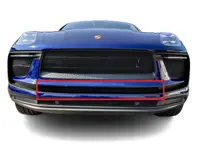 前保险杠不锈钢中央格栅 ZunSport。保时捷 Macan / S / GTS 改款 - ZPR81321, ZPR81321B, ZPR81321, ZPR81321B