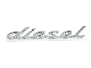 DIESEL - Chrome door badge for Porsche 970 Panamera - 97055925500