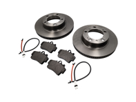 Pastiglie freno ANTERIORI e pacchetto disco freno per Porsche Boxster 986 2.5L / 2.7L 1997-04 - 98735193903, 98635140105, 99661236501, 98735193903BRE, 98635140105BRE, P65007, 98635139311, 98635193911, 98635193913, 98635193915, 98735193902, 98735193904, 09948211, 99661236500