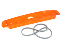 Indicator lens front, Amber. Porsche 944S2 / 944T - 95163116100, 95163116200 - 95163116100, 95163116200