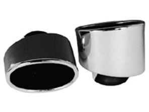 Exhaust Tail Pipes, Chromed Stainless steel. Porsche 993 Turbo - 93902S, 93.902S, 1620702210, 99311125201, 99311125201, 92901CHR, 92.902CHR, 1620703110