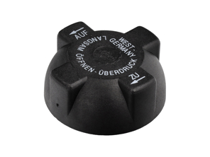 Coolant reservoir / expansion tank cap. Porsche Boxster 986 / Boxster 987 / Cayman 987C / 996 / 997 - 99610644704, 99610644703, 99610644702, 99610644701, 99610644700, 171121321D - 37520