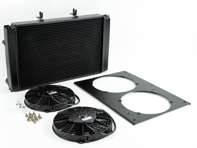 Radiatore in alluminio, ventola e kit convogliatore. Porsche 944 / 944 turbo - 95110603150, 95110603103, 95110603105, 95110603107, 94410603103, 94410603104, 94410603101