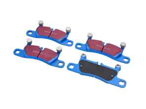 EBC blaue Bremsbeläge hinten 'Street and Track'. Porsche 991 / 981 / 718 / 958 Cayenne - 99135293904, 99135293902 - DP52098NDX
