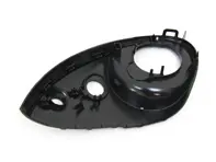Door mirror bottom cover, Black. Porsche 95B Macan - 95B857185C1E0, 95B857185C, 95B857186C1E0, 95B857186C