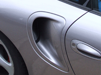 侧面通风口 Turbo。保时捷 996 Turbo - 99650436101G2X, 99650436201G2X