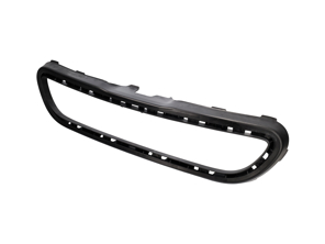 Telaio di supporto centrale paraurti anteriore, nero. Porsche 981 Boxster 2012>>2016 - 98150556901, 981505569011E0