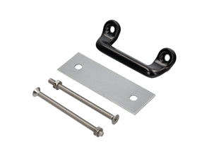 Vergrendelingshaak achterbankriem, zwart. Porsche 911 1965-79 - 90155580120, 477885761, 477885761A - A167588774, C781A, 1689550200