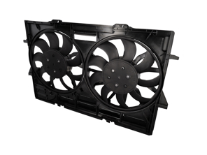 Ventilateur de radiateur à eau avec carénage. Porsche 95B Macan - 95B121003, 95B121003A, 95B121003B, 95B121003C, 95B121003E