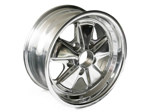 15' Ultralite Chrome Fuchs Style Alloy Wheels 7.0J ET23.3 For Porsche Car - MX170015NPO