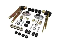 Kit de reconstruction de suspension utilisant des bagues Shore standard. Porsche 911 / 911 turbo 1977 - 1985 - 91134101800, 91150193300, 91150193400, 99952310301, 90006706302, 91134379203, 90133105900, 477411313B, 477411313N, 93033307100, 93033307101, 93033307200, 93033307201, 90008203502, 90091004602, 99908443909, 99908444509, 99908444501, N0101563, PCG01015630, 91134190101, 91134190201, 93034190101, 93034190201, 91133300900, 91133300905, 91133352100