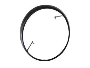 Koplamprand, zwart. Porsche 911 1965-86 - 91163193300, 90163110201, 91163112900 - LTG11.3.122