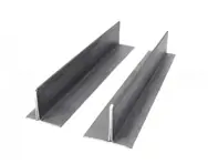 前引擎盖/引擎盖铰链支架（一对）。保时捷 356 B/C - 64451101005 - P151H, PP151H