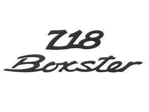 Porsche Set di due magneti con logo - 718 Boxster - WAP0502070PBXT