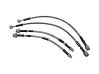 Goodridge RVS remslangset SPR0300-4P. Porsche 928 1986-95 - 92835508102, 92835508002, 92835508003, 92835508004