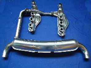 Intercambiadores de calor y escape Twin Outlet System Porsche 911 1984-89 - 93011116905, 93021102901, 93011104300, 93011104303, 93011118303, 93011118306, 93011323009, 93011323015, 93011323025, 93011323028, 93011323018