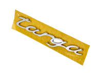 'TARGA' - Stemma per barra cromata per Porsche 991 (911) Targa - 99155930700