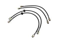 Flexibles de frein en acier inoxydable. Porsche Cayenne (955) Turbo 4.5L 2002>> - DHK819