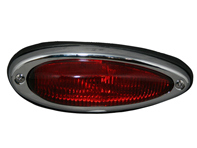 Freccia posteriore rossa. Porsche 356 USA - 64463140300, 64463140400 - PS9207, PS9208, 1695300170, 1695300180