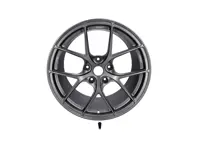 Titan 7 Forged T-S5 Split 5 Spoke Alloy Wheel Rear Satin Titanium 10 x 19. Porsche  987 / 981 / 718 - TS501910035513071ST