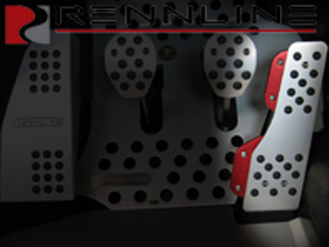 Rennline gaspedaal rubberen grip. Porsche 911/912/914/930/964/993 - P63, P63
