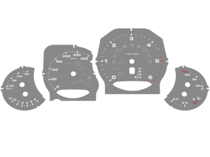 表盘面设置，KMH。保时捷 970 Panamera 柴油版