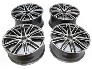 20' STYLE 98B Turbo Alloy Wheels SET OF 4 Porsche 981 Boxster / 981C Cayman