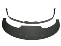 Kit divisor delantero de carbono. Porsche 987.2 Caimán
